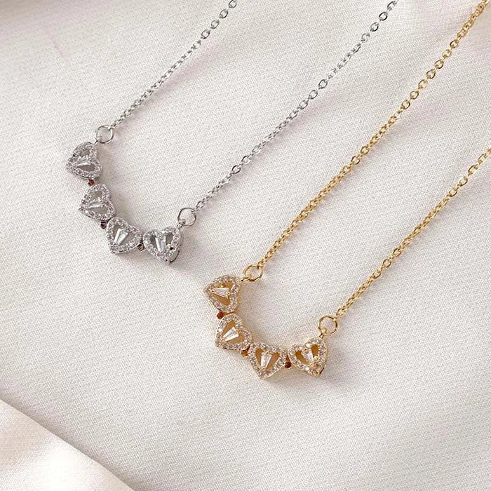 COLLIER COEUR TRÉFLE MAGÉTIQUE - My Store