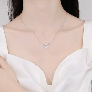 COLLIER COEUR EN CRISTAL - My Store
