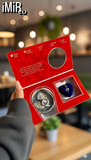 COLLIER CŒUR AVEC PERLE EN BOÎTE CADEAU - My Store